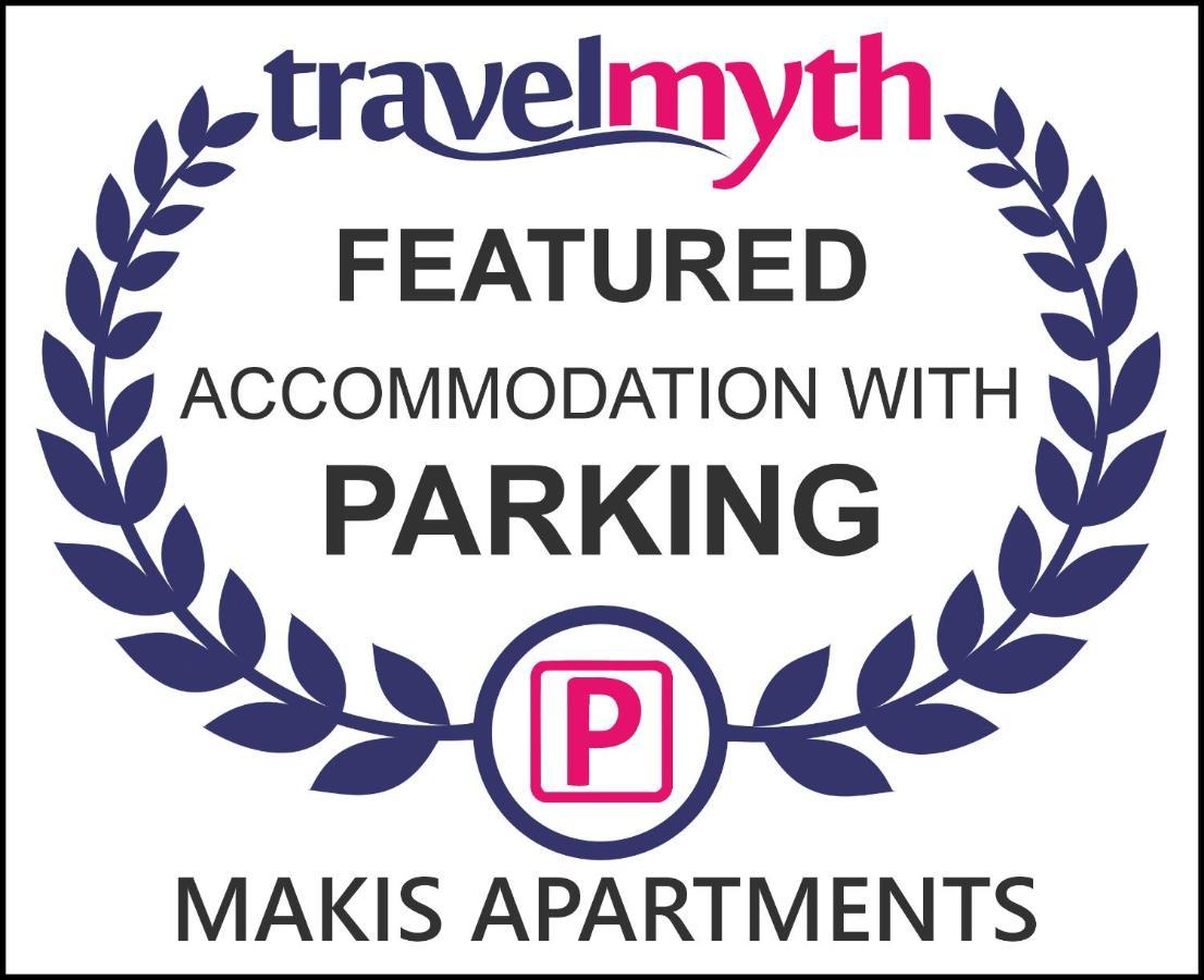 Makis Apartments Ариллас Экстерьер фото