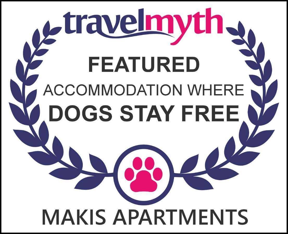 Makis Apartments Ариллас Экстерьер фото