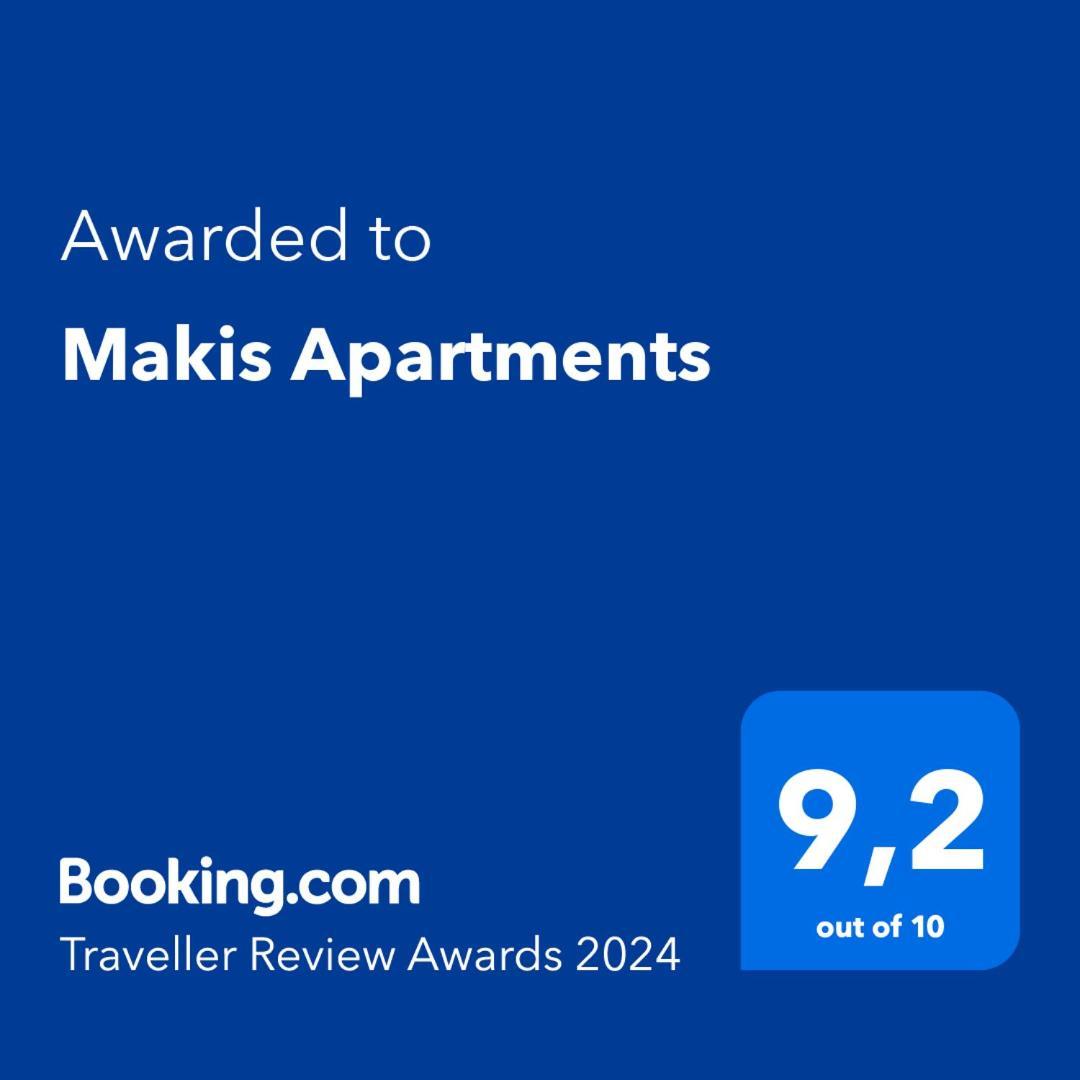Makis Apartments Ариллас Экстерьер фото