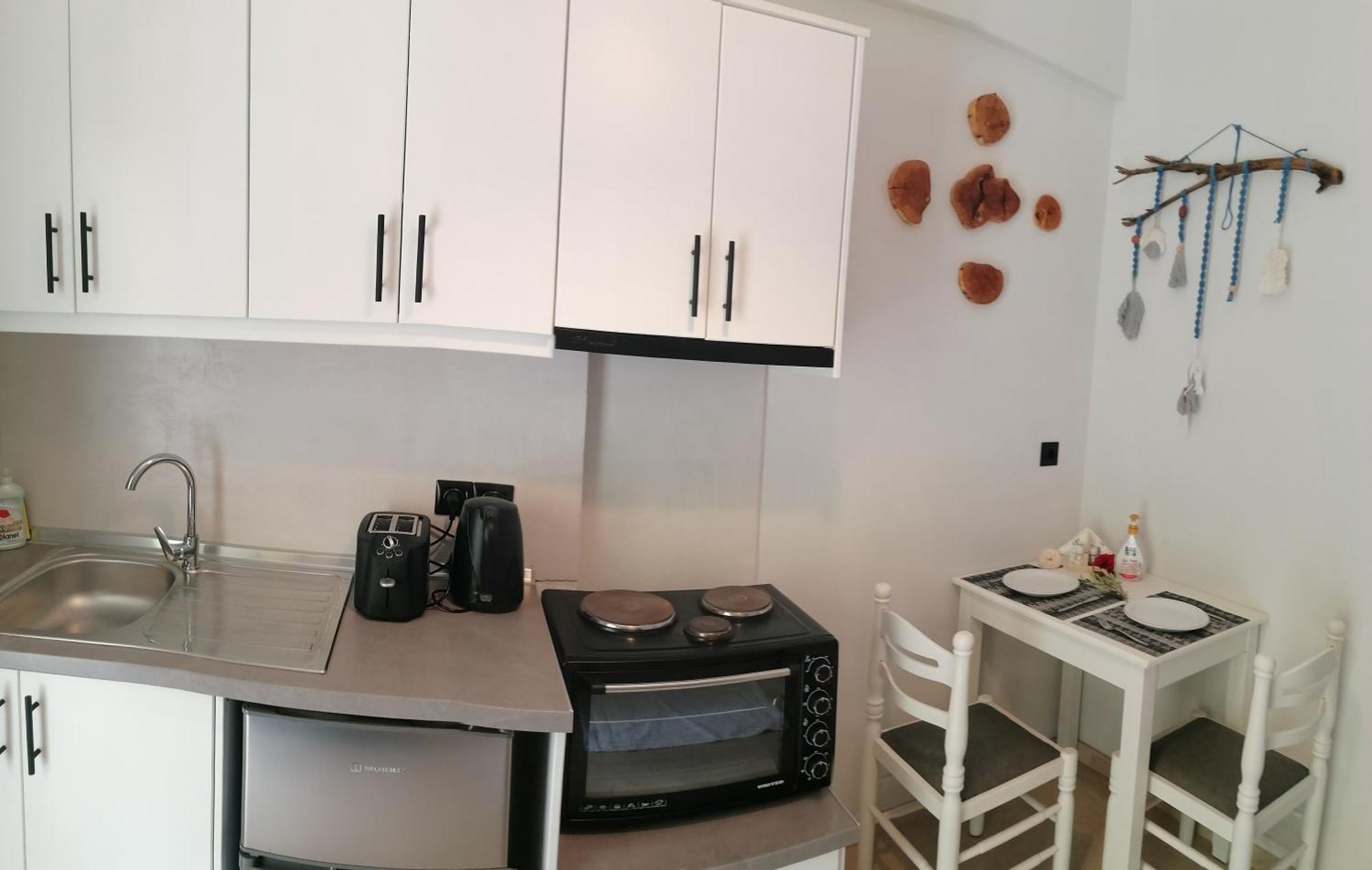 Makis Apartments Ариллас Экстерьер фото